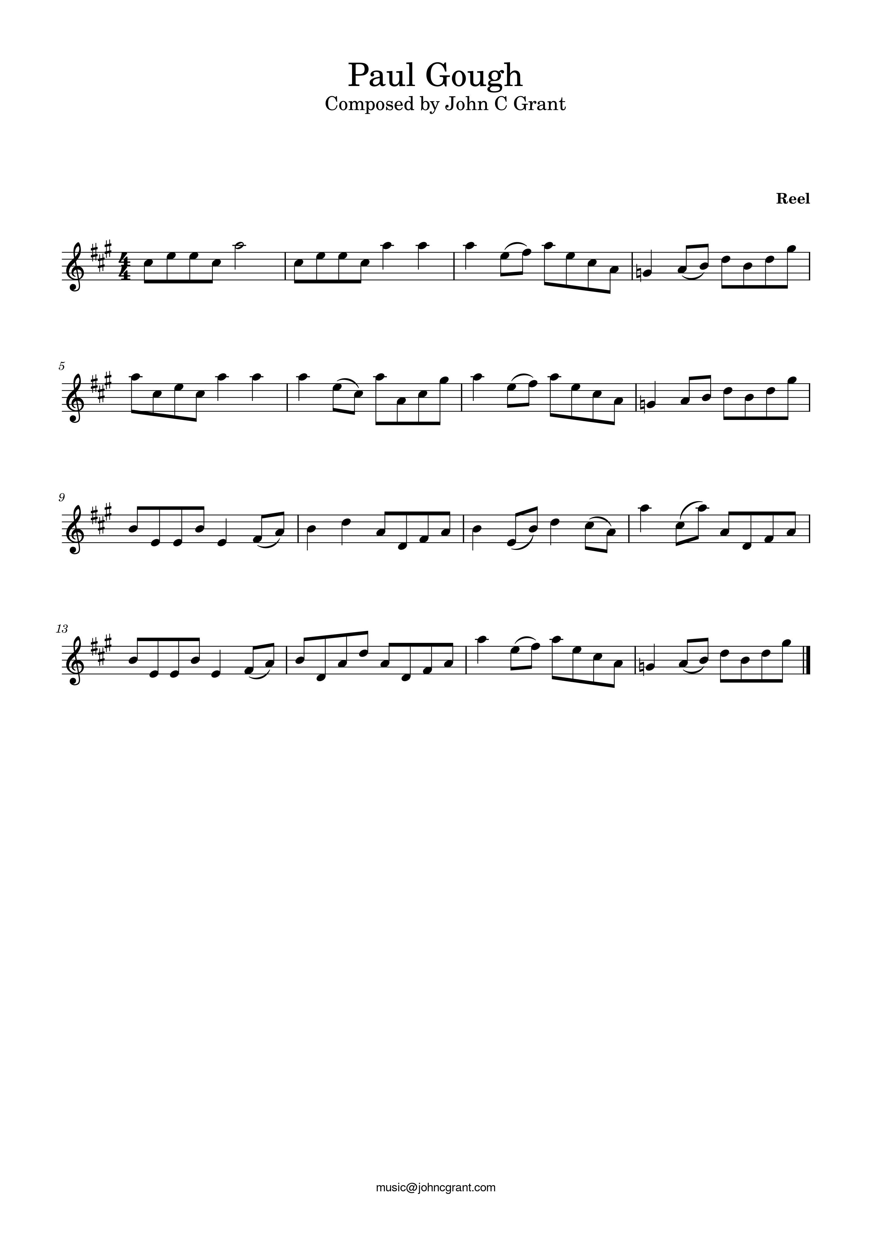 Paul Gough - Composed by John C Grant (https://johncgrant.com). Traditional composer from Kilmarnock, Ayrshire, Scotland.